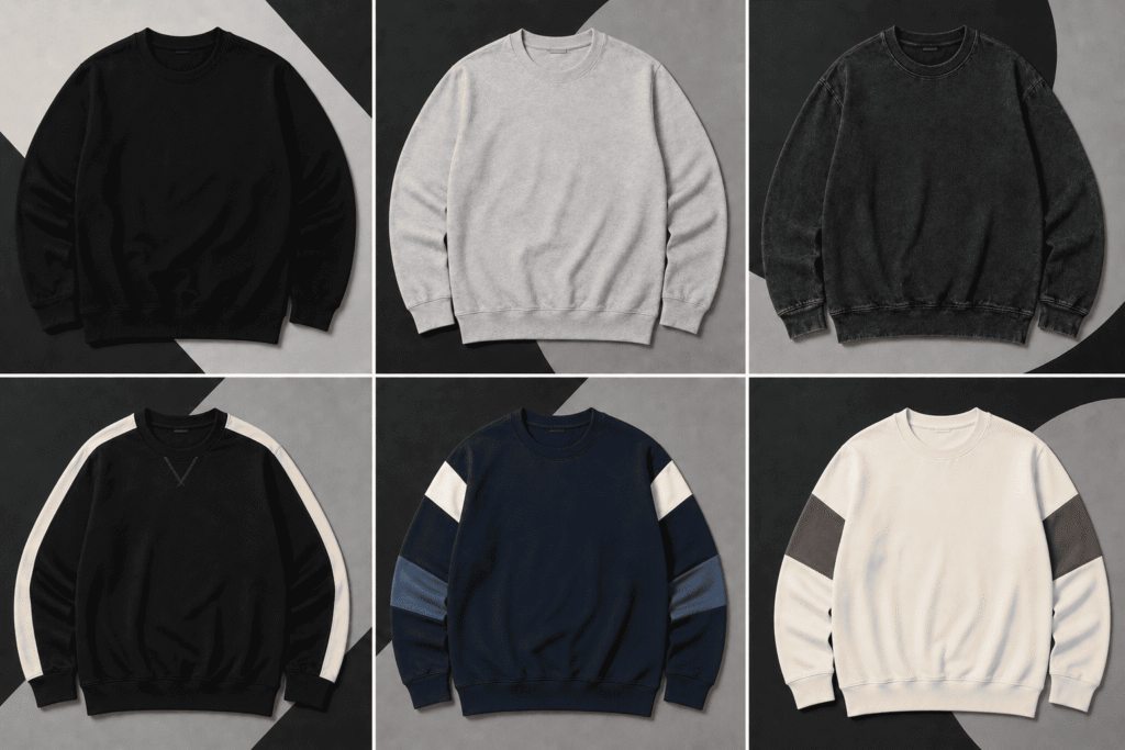 Custom crewneck supplier