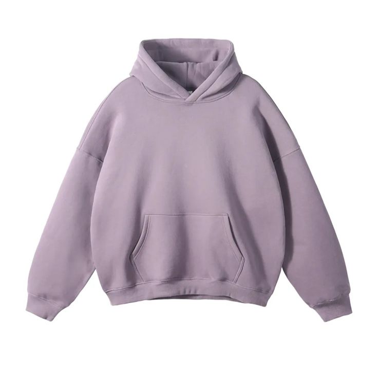 oversize washed hoodie purple