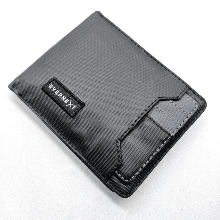 Dompet Lipat Pria Waterproof Dust Wallet Dompet pria anti-air dompet cardholder BLACK 2