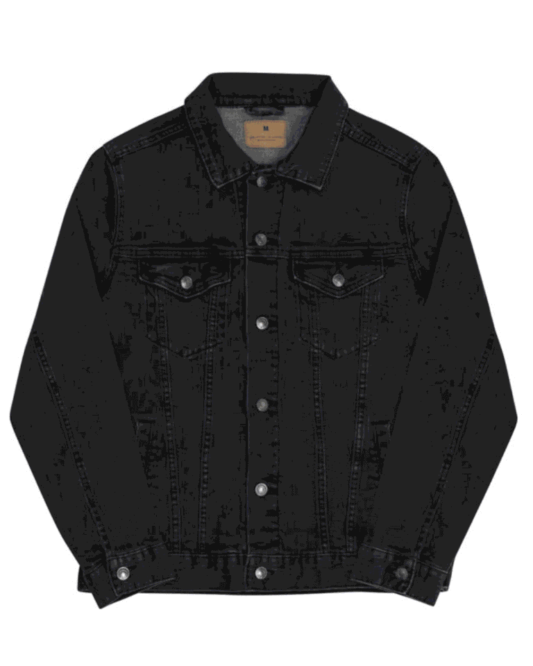 Jaket Denim Hitam
