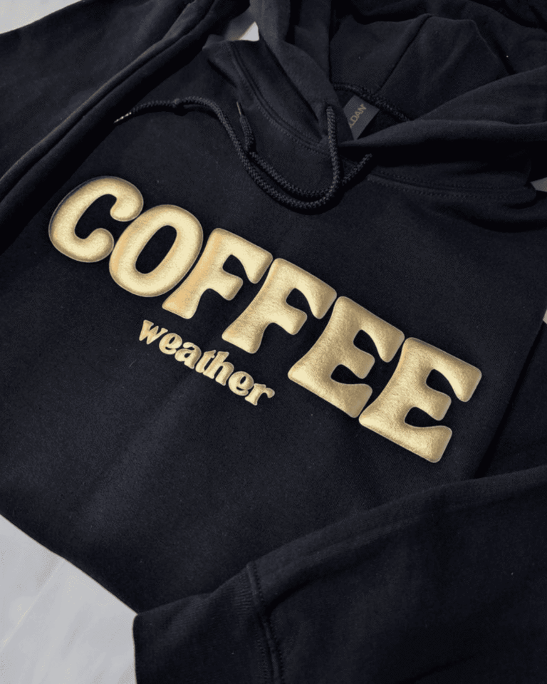Sablon Puff Gold