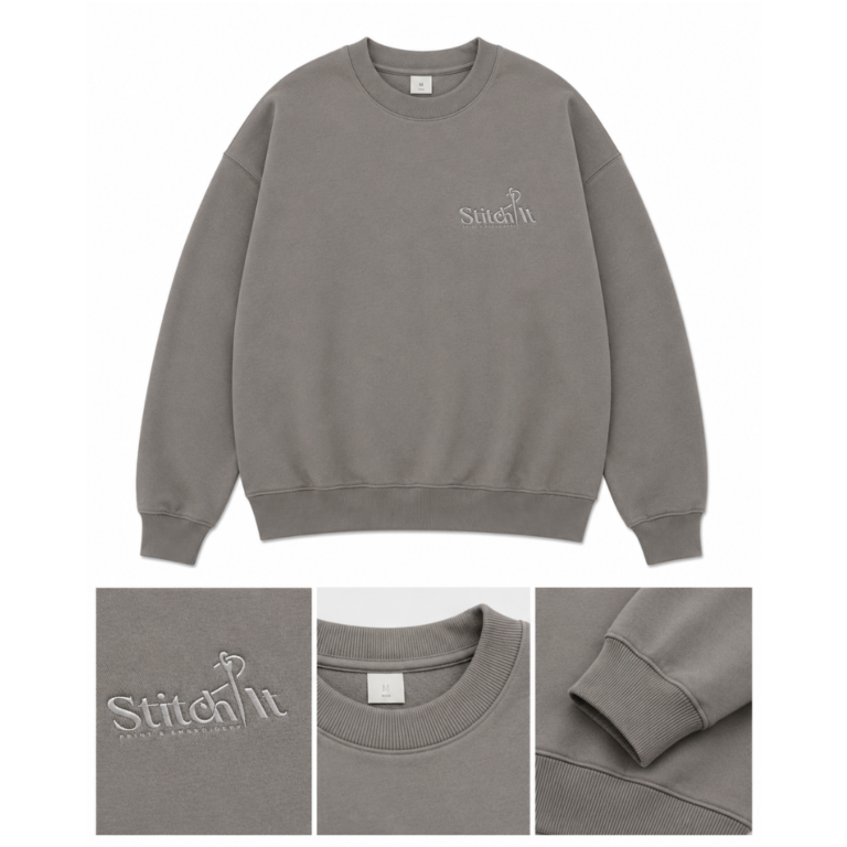 bordir crewneck